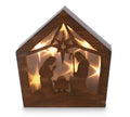 burton+BURTON Shelf Sitter Wood Holy Family Nativity Figurine, 6-inch Height, Holiday Decoration, Brown, 1851249 (Copy) - Holiday Corner