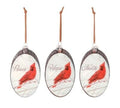 ORN GLASS WINTER CARDINAL - Holiday Corner