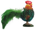 Christmas By Krebs Blown Glass Collectible Tree Ornaments (3.5" Rooster) - Holiday Corner