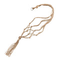 Macrame Hanger - Designed for 5 - 7 inch Planters - Holiday Corner