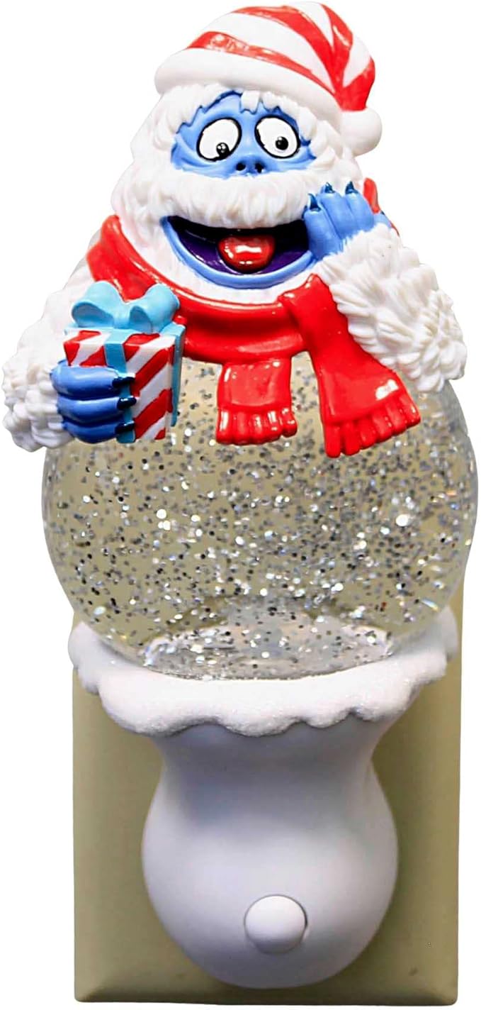 Roman 7.75" H SWIRL BUMBLE NIGHTLIGHT - Holiday Corner
