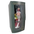 Rustic Santa, Red/ White, Figurine Ukrainian Made Christmas Ornament - Holiday Corner