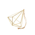 Air Plant Display Hanger - Brass - Holiday Corner
