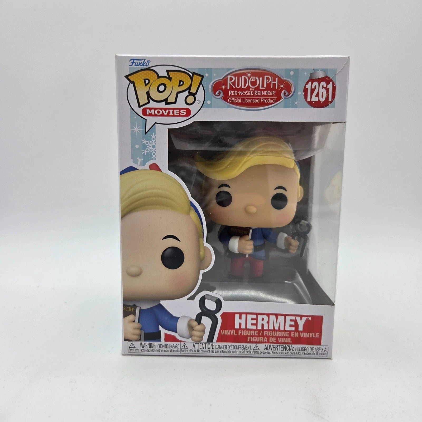 Funko POP! - Hermey the Elf 1261 - Rudolph the Reindeer - Holiday Corner