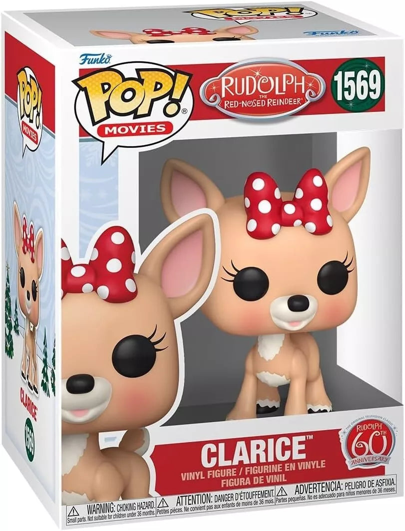 Funko Pop Rudolph The Red Nose Reindeer - Clarice Figure - Holiday Corner