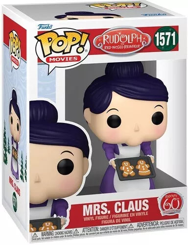 FUNKO POP! Movies: Rudolph - Mrs. Claus [New Toy] Vinyl Figure new - Holiday Corner